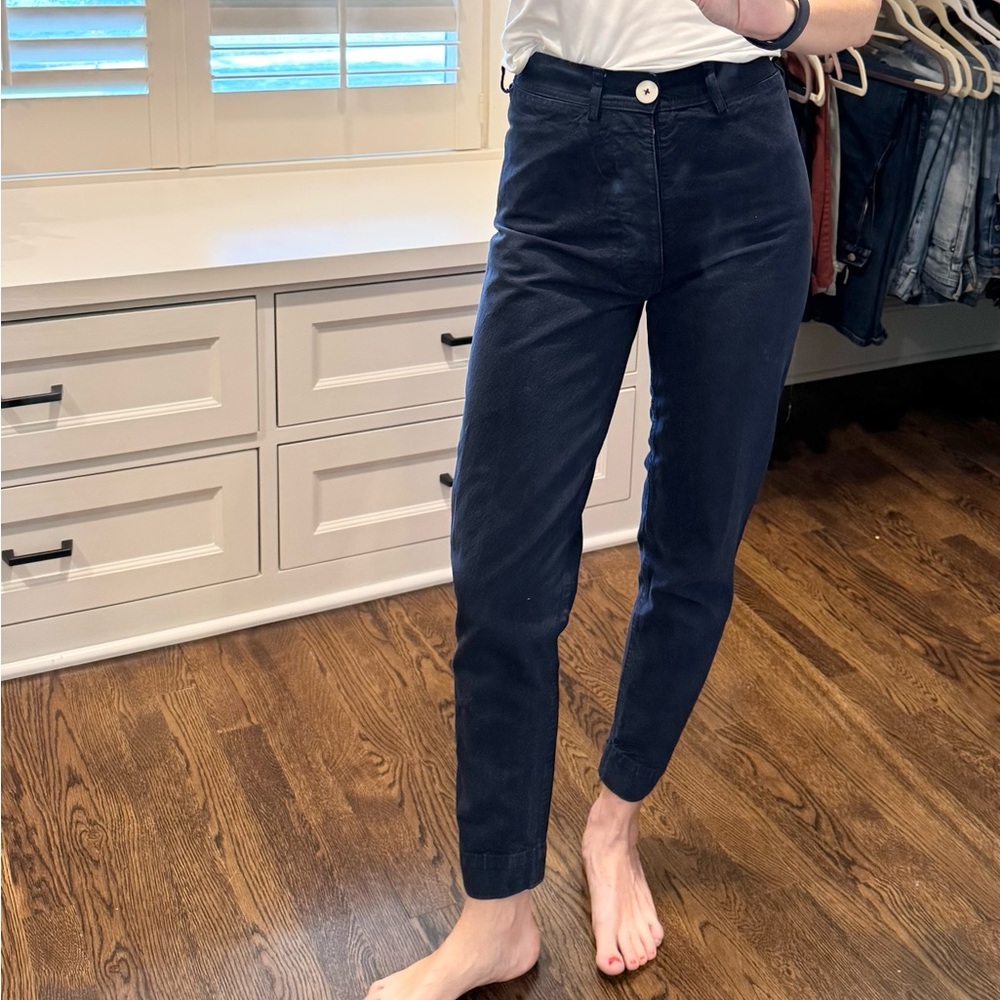 Jesse Kamm Navy Ranger Pants - Size 2